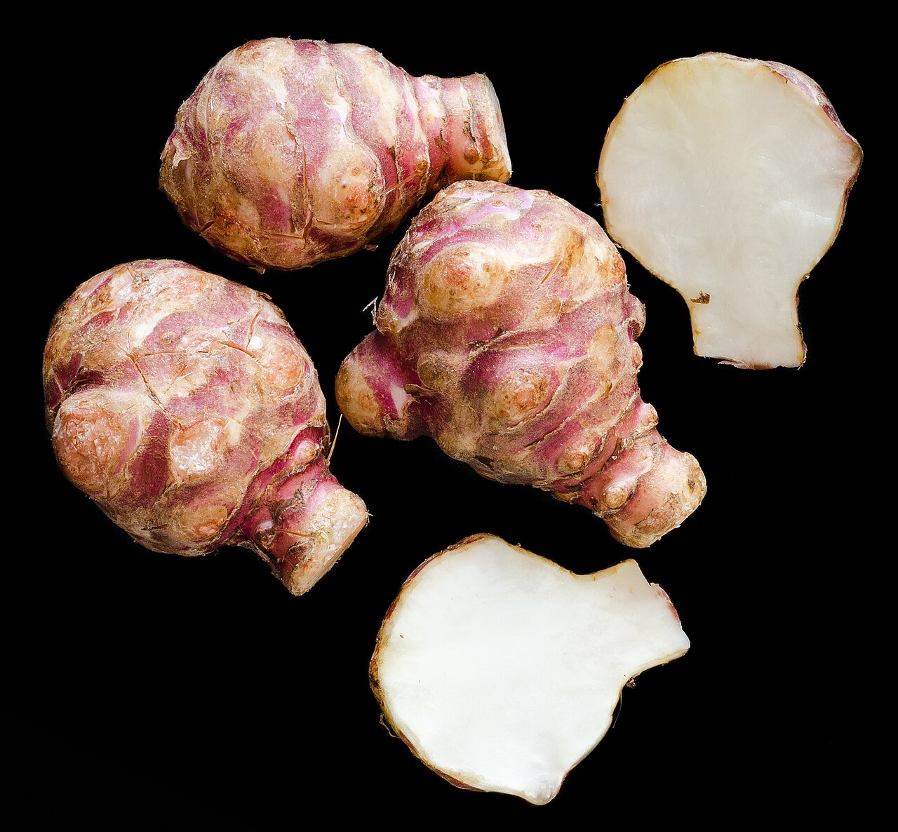 Légumes anciens : panais, topinambour et crosne au potager